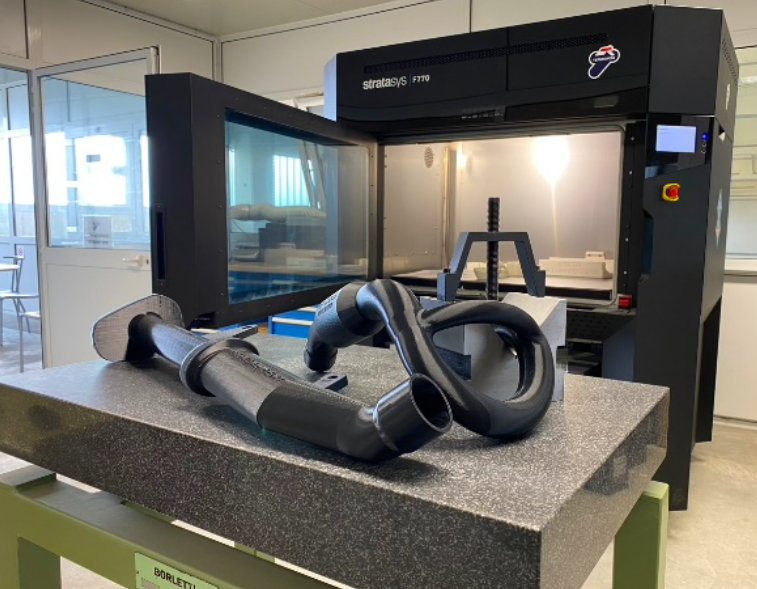 Termignoni achieved 50% cost savings and improved speed-to-market with Stratasys F770 3d printer